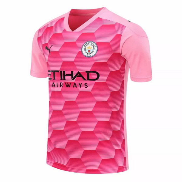 Camiseta Manchester City 3ª Portero 2020 2021 Rosa